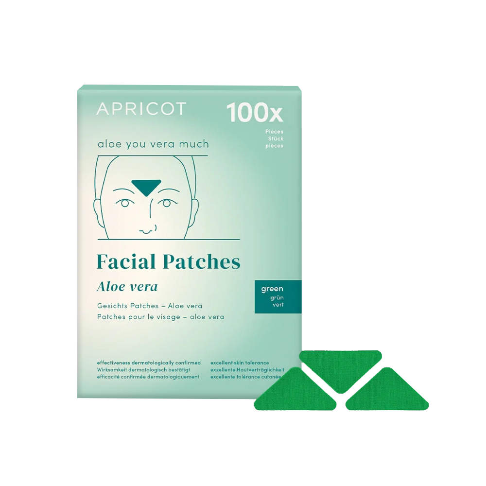 Ontspan je fronslijnen en verwen je huid: De zachte patches van Apricot, gemaakt van hoogwaardig katoen en verrijkt met verzorgende Aloe Vera, zijn perfect voor mensen met een droge huid. Dermatologische tests laten zien dat rimpels al na de eerste keer gebruik zichtbaar verminderen. Geheel vegan, duurzaam en dierproefvrij.