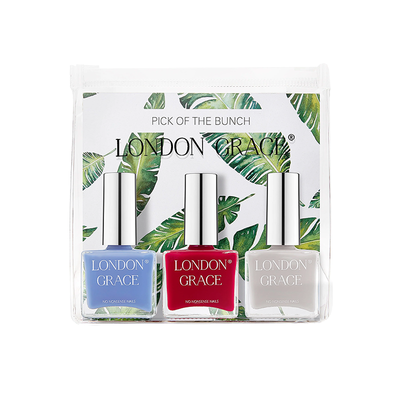 De Vegan nagellak van London Grace zijn dierproefvrij en gemaakt met een 10-free*, no-nasties-formule voor gezonde en sterke nagels.