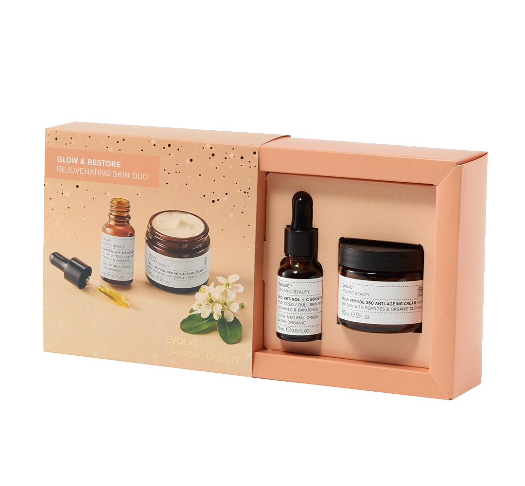 Deze prachtige set is bedoeld voor iedereen die een doffe en vermoeide huid weer wil laten stralen. Heeft jouw doffe huid ook een boost nodig? Deze 2 radiance-boosting producten helpen jou een natuurlijke radiant glow te geven.