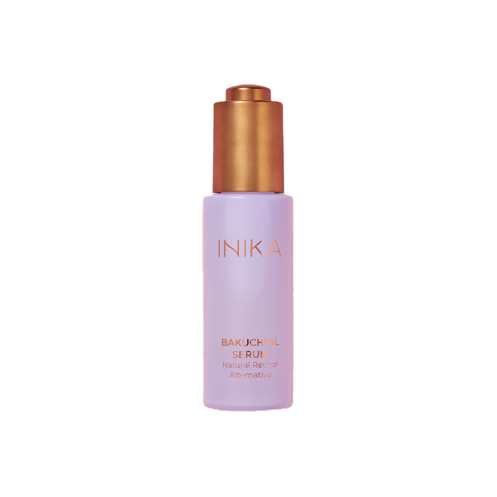 INIKA Organic Bakuchiol Serum is een natuurlijk Retinol Alternatief. Of je nu retinol vermijdt vanwege een gevoelige huid, of op zoek bent naar een plantaardig alternatief, Bakuchiol is hier als de veganistische, dierproefvrije, gevoelige-huidvriendelijke optie.