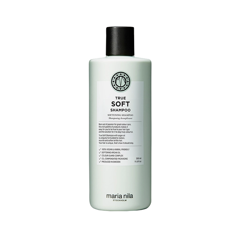 Maria Nila True Soft Shampoo - Duurzame vegan shampoo zonder sulfaten & parabenen. 100% natuurijk en cruelty free.