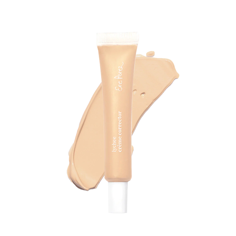 Deze Lychee Creme Corrector is een full coverage concealer & color corrector die roodheid, donkere kringen en onzuiverheden  bedekt zonder je huid uit te drogen.  De concealer bevat een hoog gehalte Vitamine C & Lychee voor extra hydratatie en een gevoede huid met creaseless resultaat. #kleur_uno