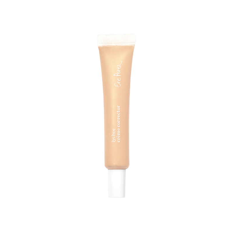 Deze Lychee Creme Corrector is een full coverage concealer & color corrector die roodheid, donkere kringen en onzuiverheden  bedekt zonder je huid uit te drogen.  De concealer bevat een hoog gehalte Vitamine C & Lychee voor extra hydratatie en een gevoede huid met creaseless resultaat.