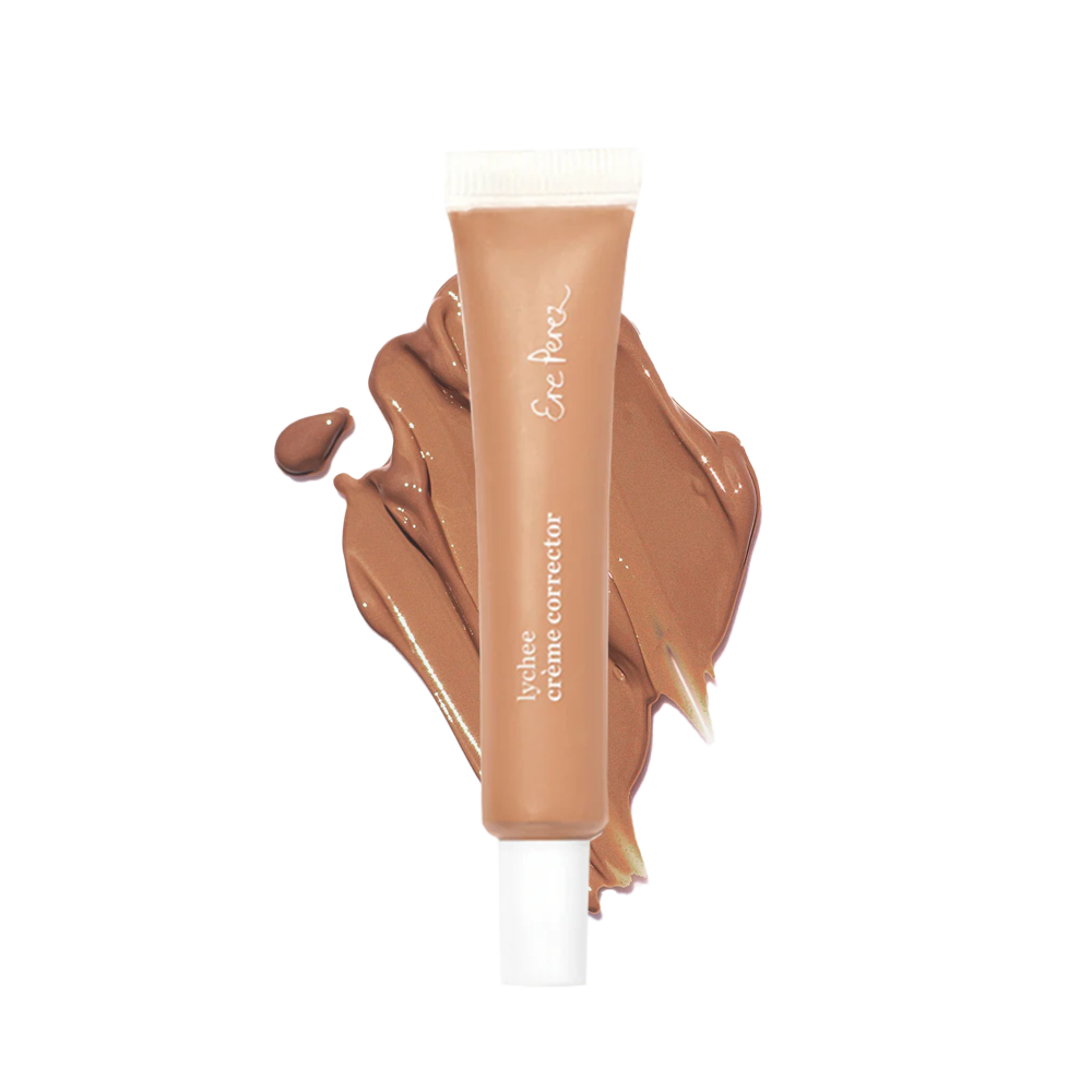 Deze Lychee Creme Corrector is een full coverage concealer & color corrector die roodheid, donkere kringen en onzuiverheden bedekt zonder je huid uit te drogen. De concealer bevat een hoog gehalte Vitamine C & Lychee voor extra hydratatie en een gevoede huid met creaseless resultaat. #kleur_seis